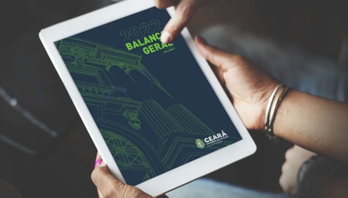 Hands Using Tablet Screen Showing Statistics Business Data