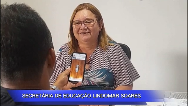 SECRETÁRIA DE EDUCAÇÃO DE BATURITÉ LINDOMAR SOARES FALA SOBRE O EMPENHO DA ADMINISTRAÇÃO E PROJETOS. 1-2 screenshot