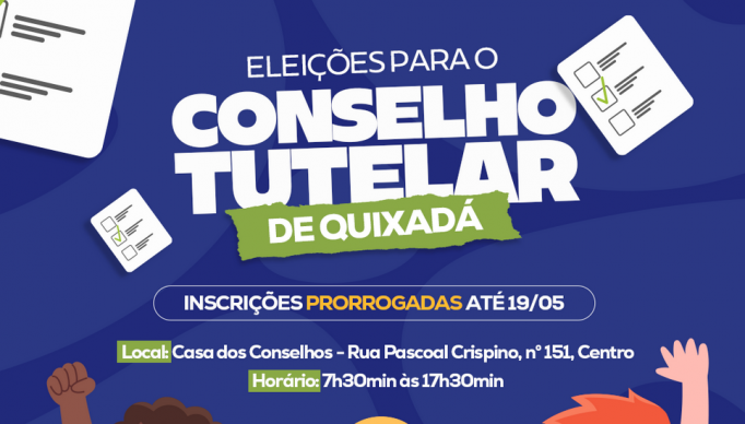 Screenshot 2023-05-06 at 08-57-40 Inscrições para eleição do Conselho Tutelar de Quixadá são prorrogadas até o dia 19 de maio • Prefeitura Municipal de Quixadá