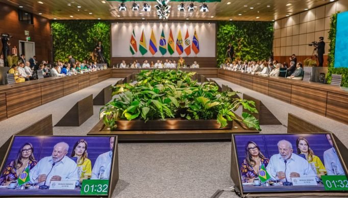 Belém (PA), 08.08.2023 - Presidente Lula participa da reunião dos Chefes de Estado e de Governo dos países signatários do Tratado de Cooperação Amazônica (TCA), em Belém (PA). Foto: Ricardo Stuckert/PR




 

Foto: Ricardo Stuckert/PR