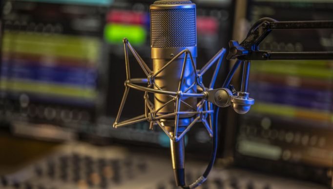 Brasília (DF) 01/08/2023 - Fotografia de um estúdio de rádio na Empresa Brasil de Comunicação (EBC).
Foto: Joédson Alves/Agência Brasil