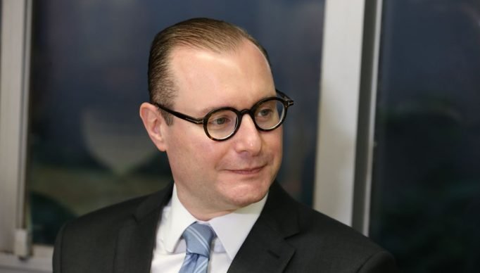 Brasília (DF) 14/06/2023 Advogado indicado para STF, Cristiano Zanin,  reunido com senadores do PT. Foto Lula Marques/ Agência Brasil.