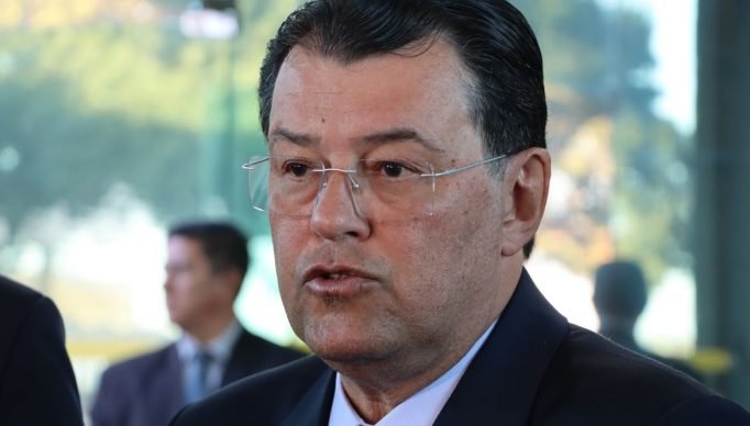 Brasília,(DF) - Enrevista coletiva do Senandor Eduardo Braga, reletor da Reforma Tributaria.Foto Valter Campanato/EBC.