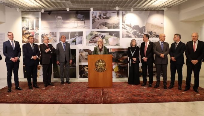 Brasília, (DF) – 30-08-2023 - A presidente do Supremo Tribunal Federal (STF), Rosa Weber, lança livro e documentário sobre os atos antidemocráticos ocorridos em 8 de janeiro de 2023. Foto Valter Campanato/EBC.