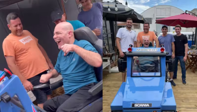 Screenshot 2023-09-01 at 10-14-22 Empresário faz cadeira de rodas réplica de caminhão para amigo com deficiência - Só Notícia Boa