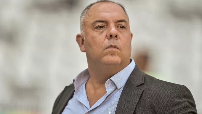 RJ - CARIOCA 2022, FLAMENGO X VASCO - ESPORTES - CARIOCA 2022, FLAMENGO X VASCO - Marcos Braz dirigente do Flamengo durante partida contra o Vasco no estádio Engenhão pelo campeonato Carioca 2022. 06/03/2022 - Foto: THIAGO RIBEIRO/AGIF - AGÊNCIA DE FOTOGRAFIA/AGIF - AGÊNCIA DE FOTOGRAFIA/ESTADÃO CONTEÚDO