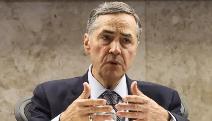 Brasília, (DF) – 29/09/2023 – Entrevista coletiva do presidente do STF, ministro Luiz Roberto Barroso. Foto Valter Campanato/Agência Brasil.