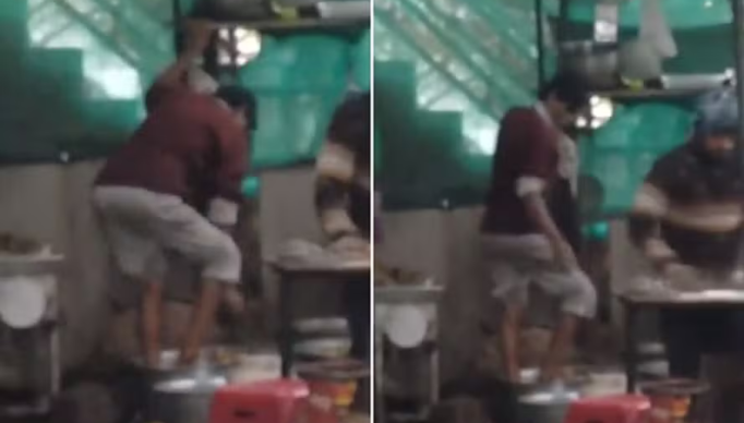 Screenshot 2024-01-22 at 14-08-32 Homem é flagrado usando os pés para amassar batatas para purê em restaurante indiano