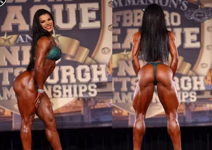 Ex-morena do Tchan faz exame para comprovar que bumbum é natural após perder campeonato de fisiculturismo