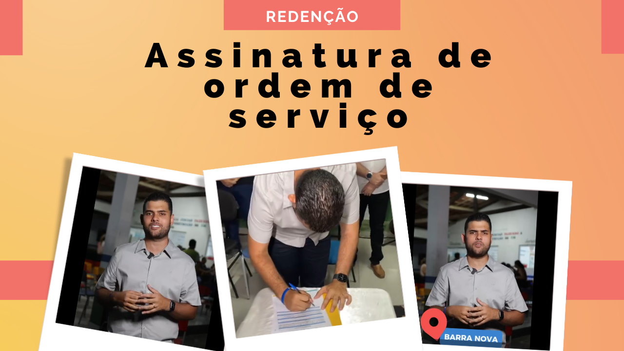Assinatura de ordem de serviço