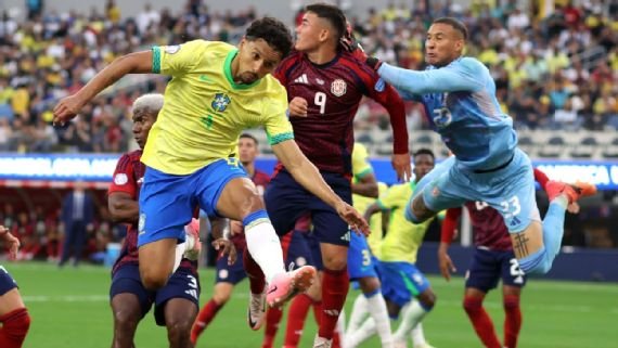 Brasil fica apenas no empate com Costa Rica na estreia da Copa América