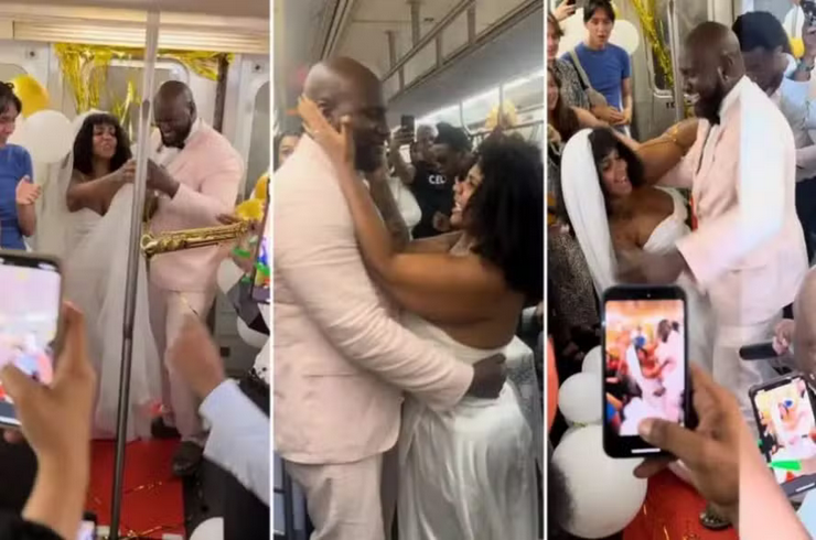 Screenshot 2024-07-04 at 18-59-36 Sem dinheiro para recepção em casa de festas noivos se casam e celebram em vagão do metrô de Nova York