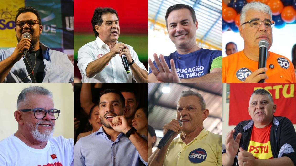 candidatos prefeitura de fortaleza - 2024