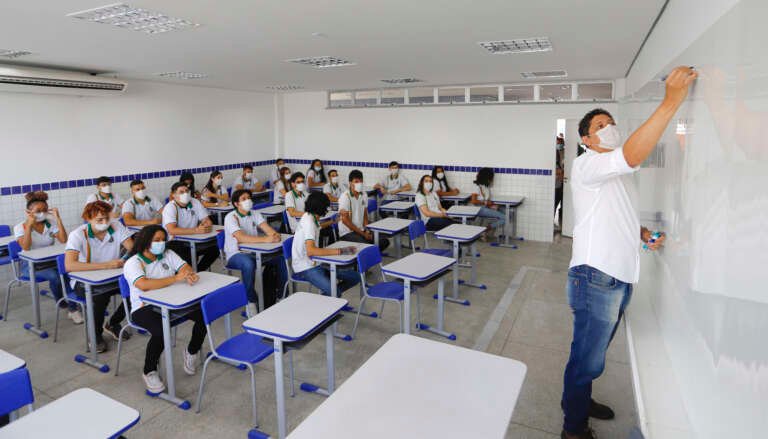 INAUGURACAO DA EEEMTI ESTADO DE ALAGOAS; EDUCACAO;ENSINO MEDIO; TEMPO INTEGRAL; SEDUC; ALUNOS;ESTUDANTES; BARRA DO CEARÁ; FORTALEZA;  FOTO © HELENE SANTOS/ GOV DO CEARA