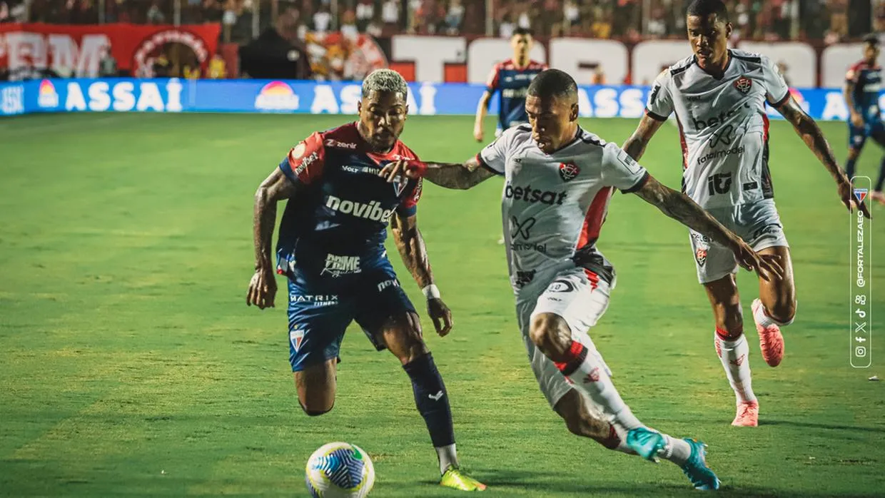 Fortaleza perde para o Vitória no Barradão e deixa o G4 da Série A