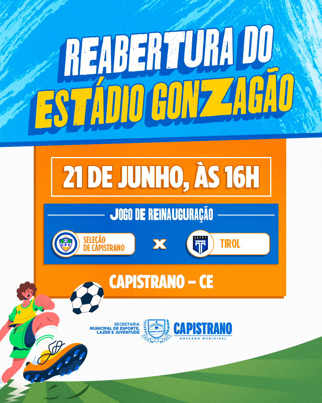 Pref. Capistrano - Reabertura do Estádio + Jogo (1)